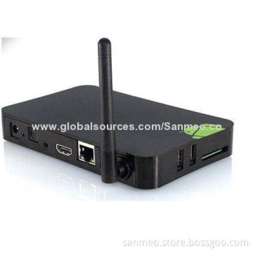 Android 4.2 Dual-core TV Box, Latest Full HD Movie Online Play Films and Television Programs SD Card